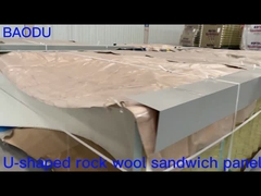 Baodu Round Corner Sandwich Panel Untuk Gudang Dan Bengkel