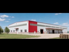 Contoh proyek bangunan struktur baja Mongolia solusi satu atap