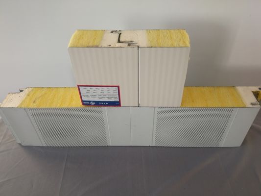 Class A Fire Resistance Rockwool Sandwich Panel with Frame Thickness 0.6mm and Max Length 9000mm