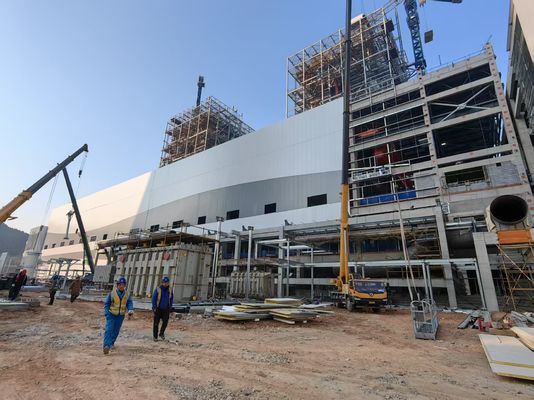 Lebih dari 50 tahun Struktur Struktur Baja Pabrik Lokakarya Light Steel Light Warehouse Total Solusi untuk Proyek