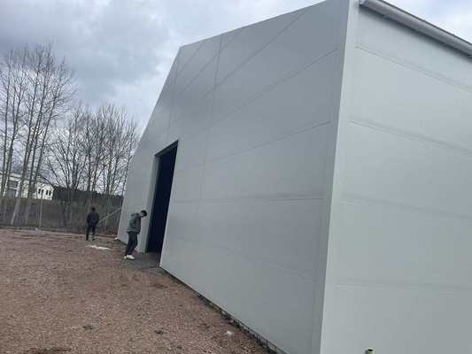 Large Godown Steel Structure Space Frame Architecture Light Metal Building Prefab Warehouse