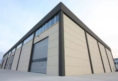 Bengkel Prefabrikasi Pasokan Pabrik Light Warehouse Hangar Dilas dan Dipasang Struktur Baja Bangunan