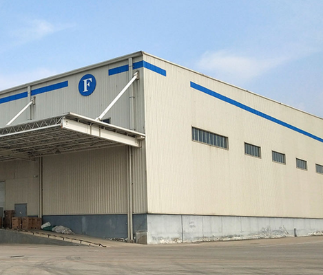 Bengkel Pracetak Ekonomi Gudang Penyimpanan Struktur Baja Prefab Bangunan Logam untuk Pemasangan Cepat